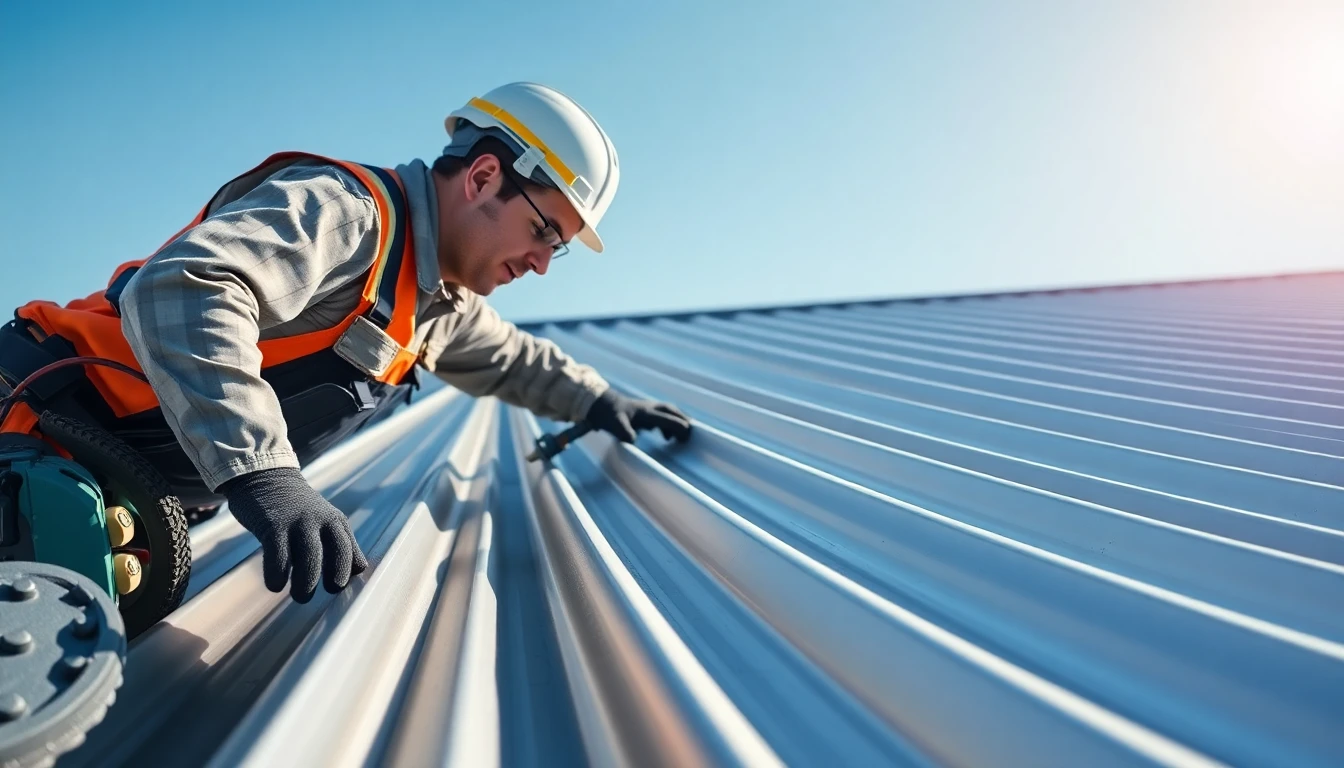 Aluminum Roofing Installation